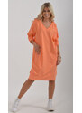 Enjoy Style Oranžové šaty ES2122