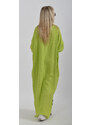 Enjoy Style Zelené dlouhé šaty ES2157