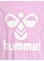 Hummel Tričko 'Tres' světle růžová / bílá
