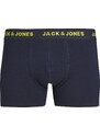 JACK & JONES Boxerky 'Pink Flamingo' námořnická modř / žlutá / zelená / pink