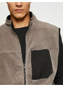Koton Basic Fleece Vest Pocket Detailed High Neck Zipper