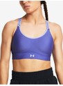 Fialová dámská sportovní podprsenka Under Armour UA Infinity Mid 2.0 Bra