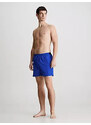 Pánské plavky Tkaný spodní díl MEDIUM DRAWSTRING KM0KM00945C7N - Calvin Klein