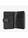 Michael Kors Medium Crossgrain Leather Wallet Black