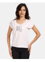 Dámské tričko z bavlny Kilpi ROANE-W bílá