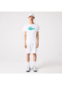 Pánské tričko Lacoste Core Performance Light White/Green M