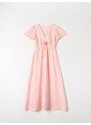 Sinsay - Midi šaty - pastelová růžová