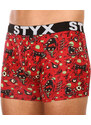 3PACK pánské boxerky Styx long art sportovní guma vícebarevné (3U13714)