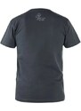 CXS WILDER Pánské tričko s krátkým rukávem tmavě šedá - S