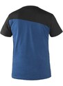 CXS OLSEN Pánské tričko krátký rukáv modrá/černá - S
