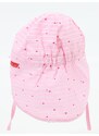 Yoclub Kids's Girls' Summer Hat With Neck Protection CLE-0119G-A100