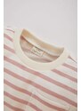 DEFACTO Baby Girl Striped Sweatshirt Leggings 2 Piece Set