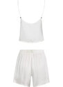 Spodní prádlo Dámské pyžamo SLEEVELESS SHORT SET 000QS7153E100 - Calvin Klein