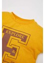 DEFACTO Baby Boy Regular Fit Slogan Printed T-Shirt