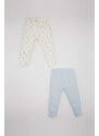DEFACTO Baby Boy Regular Fit Marine Printed Heavy Fabric 2 Piece Pants