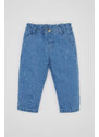 DEFACTO Baby Girl Paperbag Straight Leg Jeans