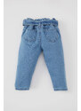 DEFACTO Baby Girl Regular Fit Straight Leg Jeans