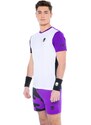 Pánské tričko Hydrogen Tech Camo Tee White/Purple M