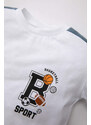 DEFACTO Baby Boy Crew Neck Sports Printed T-Shirt