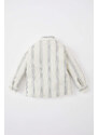 DEFACTO Baby Boy Long Sleeve Striped Shirt