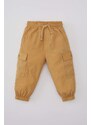 DEFACTO Baby Boy Cargo Fit Gabardine Trousers