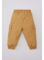 DEFACTO Baby Boy Cargo Fit Gabardine Trousers
