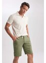 DEFACTO Regular Fit Cotton Elastic Waist Shorts