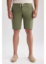 DEFACTO Regular Fit Cotton Elastic Waist Shorts