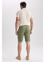 DEFACTO Regular Fit Cotton Elastic Waist Shorts