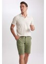 DEFACTO Regular Fit Cotton Elastic Waist Shorts