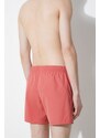 Plavkové šortky Lacoste růžová barva
