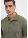 Polo tričko Lacoste zelená barva
