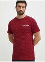 Bavlněné tričko Tommy Hilfiger červená barva