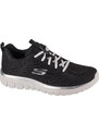 ČERNÉ DÁMSKÉ TENISKY SKECHERS GRACEFUL - GET CONNECTED Černá