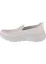 SMETANOVÉ SLIP-ON TENISKY SKECHERS GO WALK FLEX - BRIGHT SUMMER Smetanová