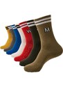 Urban Classics Accessoires College Letter Socks 7-Pack wintercolors