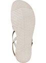 Dámské sandály TAMARIS 28600-42-948 stříbrná S4