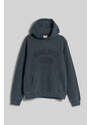 MIKINA WOOLRICH GARMENT DYED LOGO HOODIE