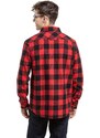 Meatfly pánská košile Hunt 2.0 Premium Red | Červená | 100% bavlna