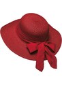 Karfil Hats Dámský letní klobouk Ribba červený