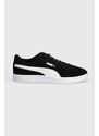 Semišové sneakers boty Puma PUMA Smash 3.0 černá barva