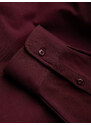 Ombre Men's cotton single jersey knit REGULAR shirt - maroon