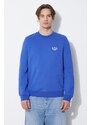 Bavlněná mikina A.P.C. sweat rider pánská, hladká, COEZD-H27699