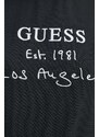 Mikina Guess RUTH dámská, černá barva, s aplikací, V4GQ11 KC5U1