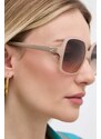 Sluneční brýle Guess dámské, béžová barva, GU7921_H_5757F