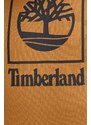 Mikina Timberland pánská, hnědá barva, s kapucí, s potiskem, TB0A5QV6P471