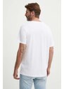 Bavlněné tričko Guess bílá barva, s aplikací, M4GI15 I3Z14