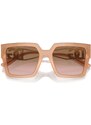 Sluneční brýle Dolce & Gabbana dámské, béžová barva, 0DG4446B