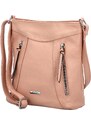 Dámská crossbody kabelka růžová - Silvia Rosa Lindsey růžová