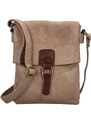 Dámská crossbody kabelka světle hnědá - Paolo bags Oresta hnědá